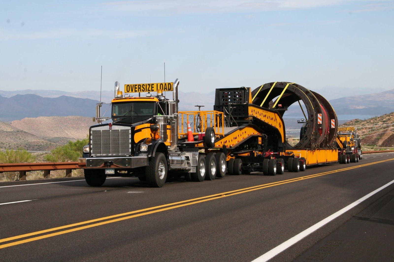 Professional heavy haul trucking services